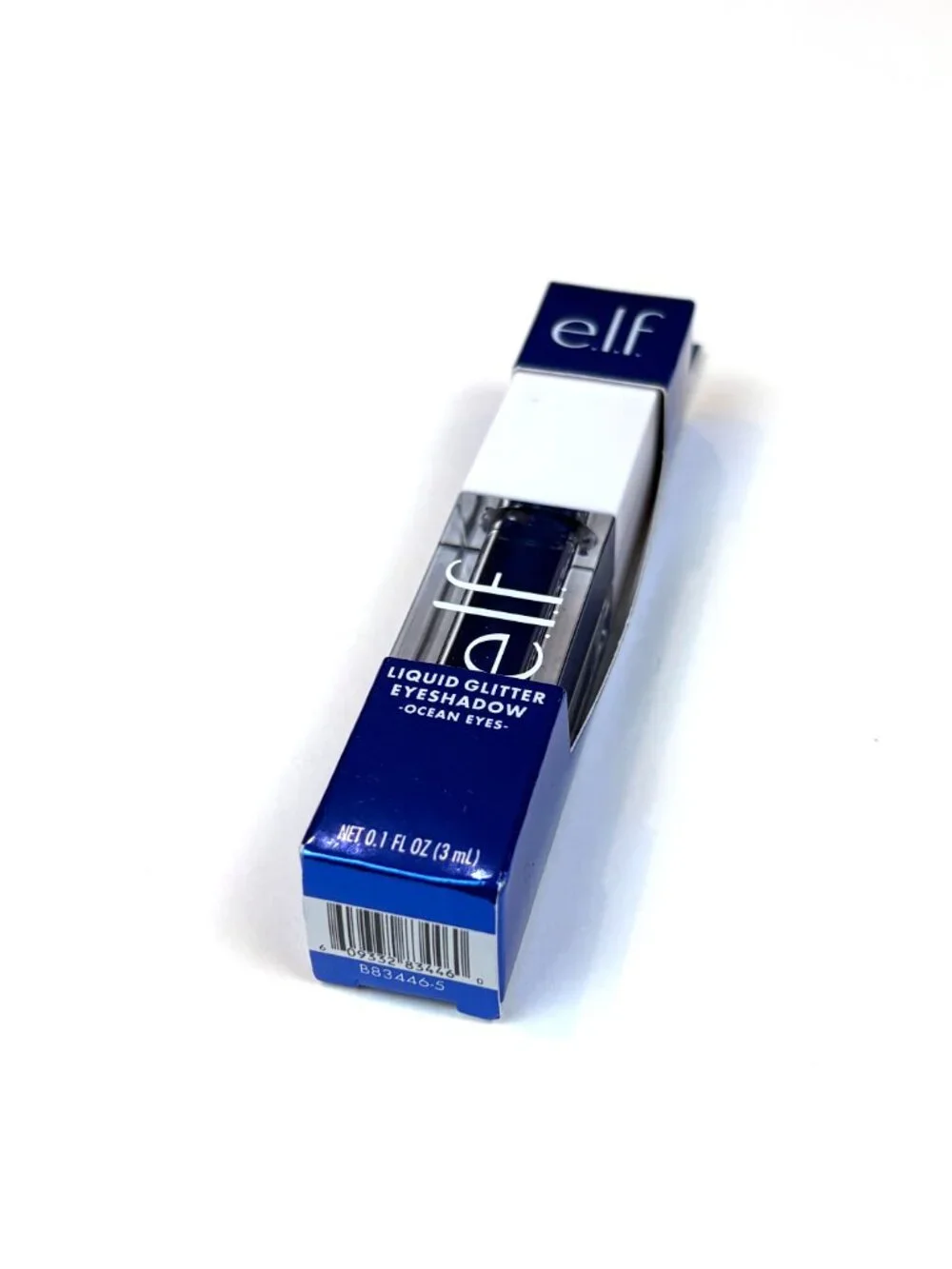e.l.f. Cosmetics Liquid Glitter Eyeshadow Ocean Eyes - Deep royal blue. New